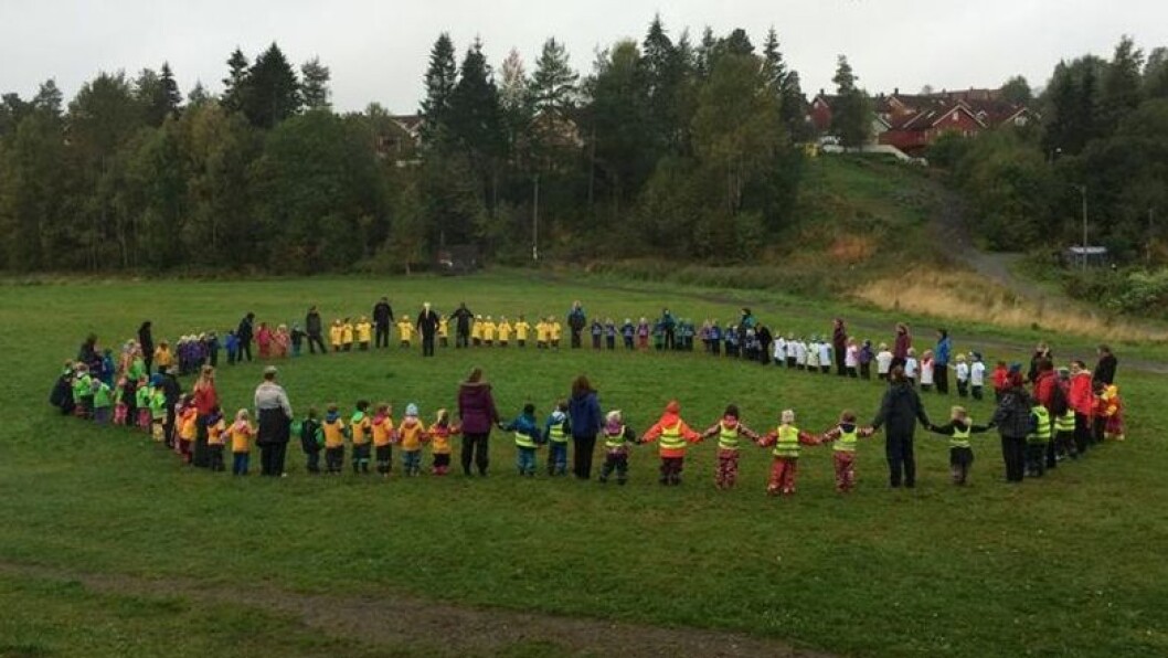 Over hundre barn deltok på den årlige aktivitetsdagen. Over hundre barn deltok på den årlige aktivitetsdagen.
