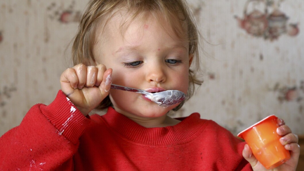 Yoghurt er nå nei-mat i bydel Alnas barnehager i Oslo. Yoghurt er nå nei-mat i bydel Alnas barnehager i Oslo.