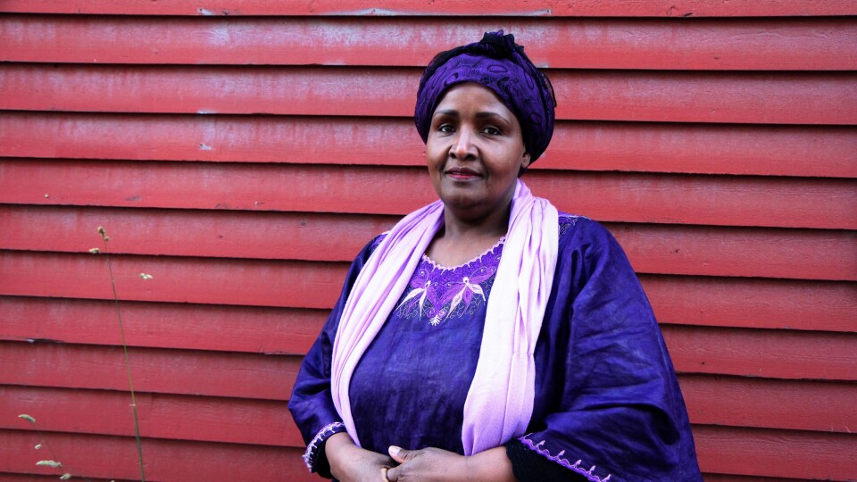 Somaliske Safia Abdi Haase har hele sitt voksne liv kjempet mot kjønnslemlestelse.