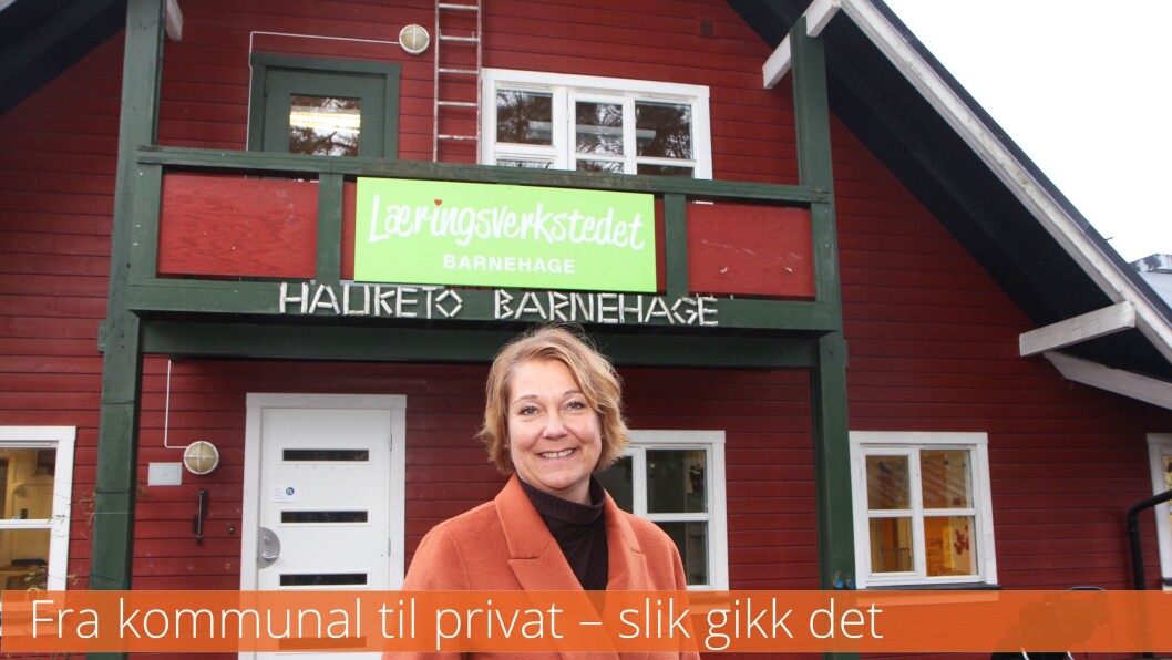 Det var bare å brette opp ermene for nyansatt styrer i Hauketo Læringsverkstedet barnehage i Oslo, Lene Simonsen, da hun overtok stillingen i fjor vår. Det var bare å brette opp ermene for nyansatt styrer i Hauketo Læringsverkstedet barnehage i Oslo, Lene Simonsen, da hun overtok stillingen i fjor vår.