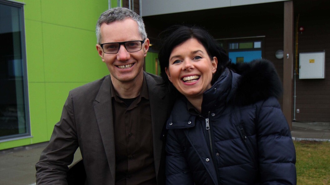 Eierne av Læringsverkstedet, Hans Jacob og Randi Sundby. Eierne av Læringsverkstedet, Hans Jacob og Randi Sundby.