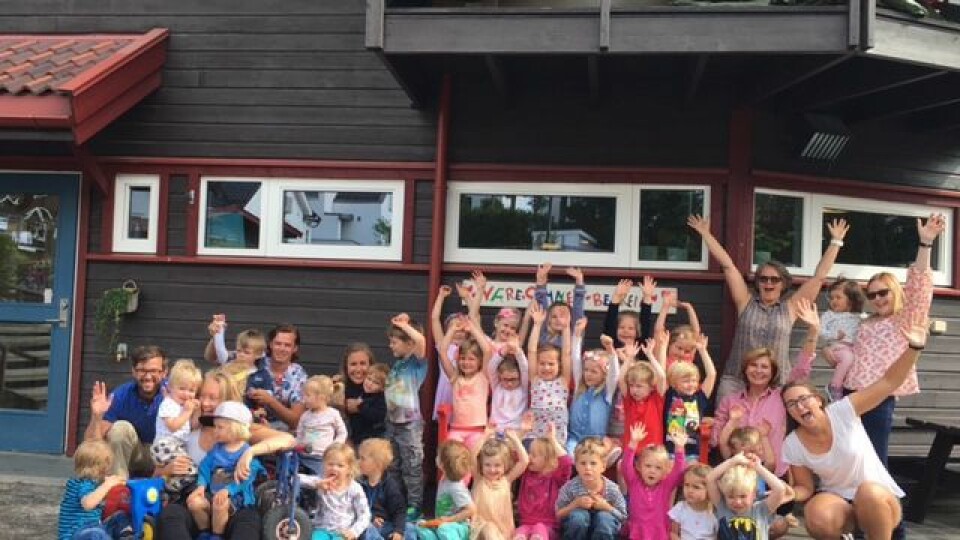 Flåklypa barnehage i Bærum gleder seg stort over å være en av åtte finalister til tittelen 'Årets Barnehage'.