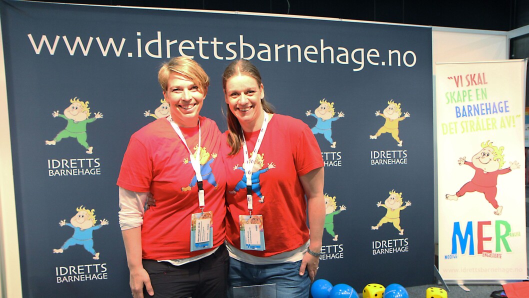 Idrettsbarnehage AS på stand på Barnehage 2016. Idrettsbarnehage AS på stand på Barnehage 2016.