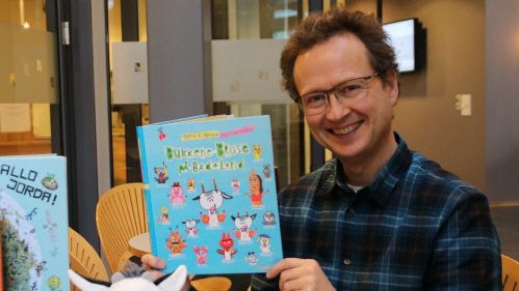 Bjørn F. Rørvik har blant annet skrevet de kjente bøkene om «Bukkene bruse på badeland» og Bjørn F. Rørvik har blant annet skrevet de kjente bøkene om «Bukkene bruse på badeland» og