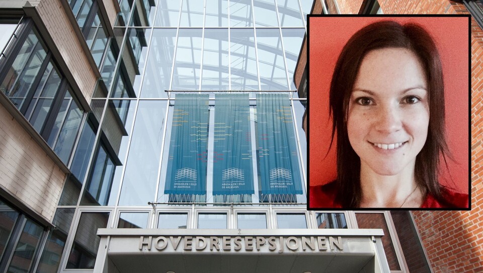 Deltidsstudent Catherine Louise Nysveen tar barnehagelærerutdanning ved Høgskolen i Oslo og Akershus.