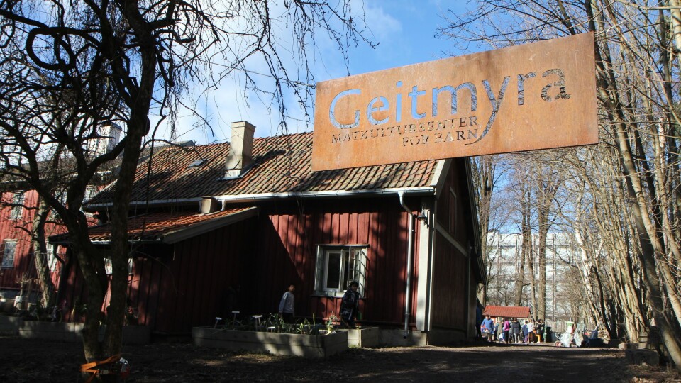 Stiftelsen Geitmyra Matkultursenter for barn.