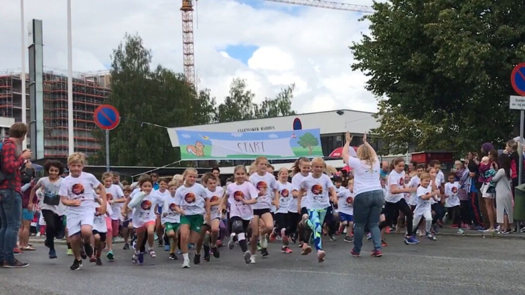 Barneløpet har lange tradisjoner. Barneløpet har lange tradisjoner.