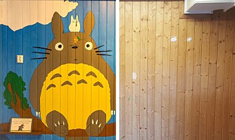Se veggene Mathias malte for å gi barnehagen ny energi
