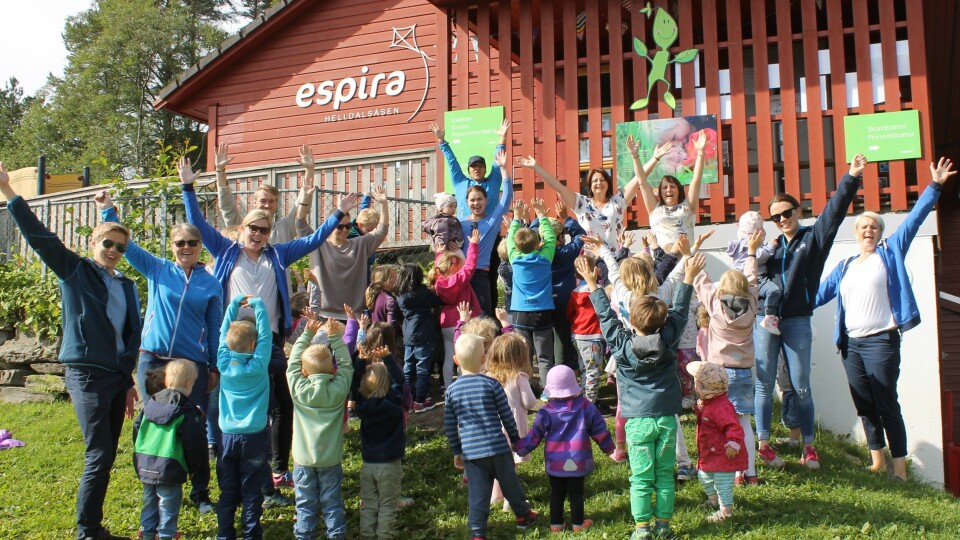 Espira Helldalsåsen er en privat barnehage i Espira Gruppen.