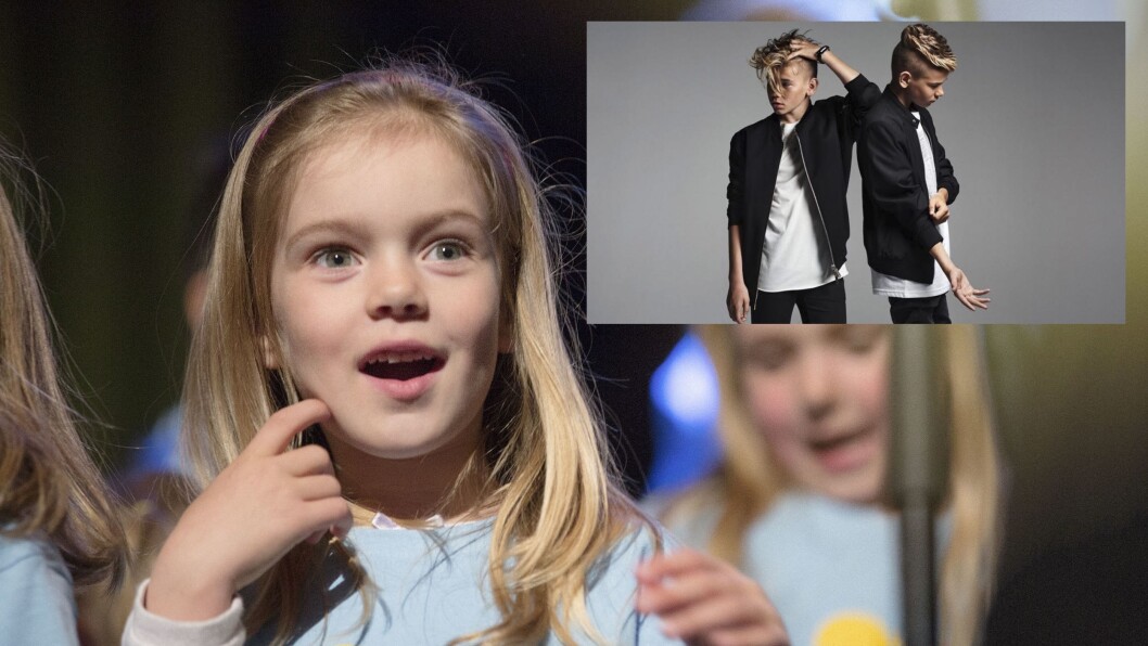 Gnist barnekor varmer opp til et år med musikkglede sammen med Marcus og Martinus. Gnist barnekor varmer opp til et år med musikkglede sammen med Marcus og Martinus.