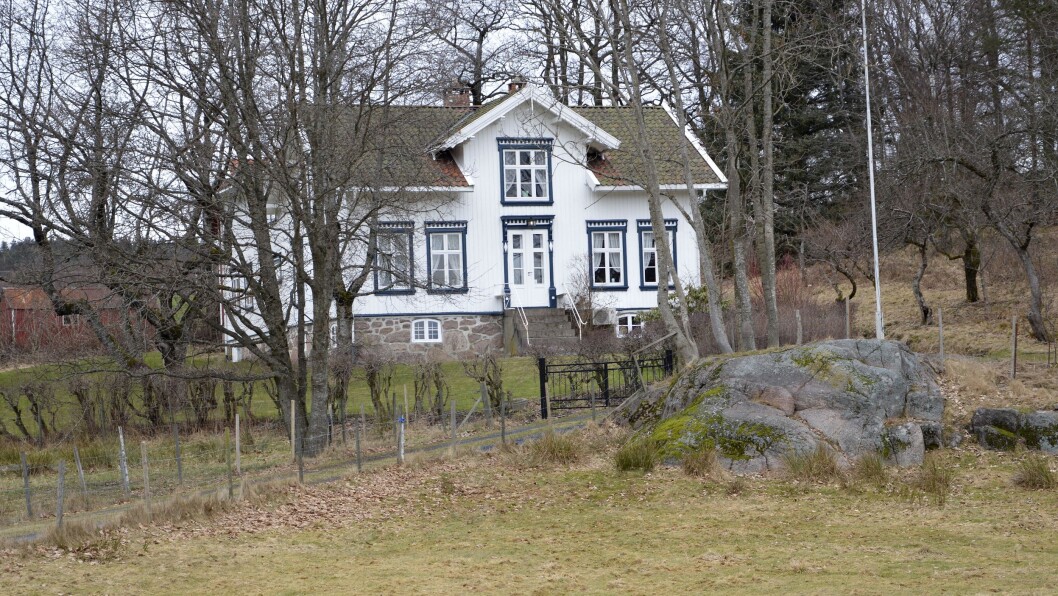 Det er denne villaen som Knut N. Tønnevold Ugland vil bygge om til barnehage. Det er denne villaen som Knut N. Tønnevold Ugland vil bygge om til barnehage.