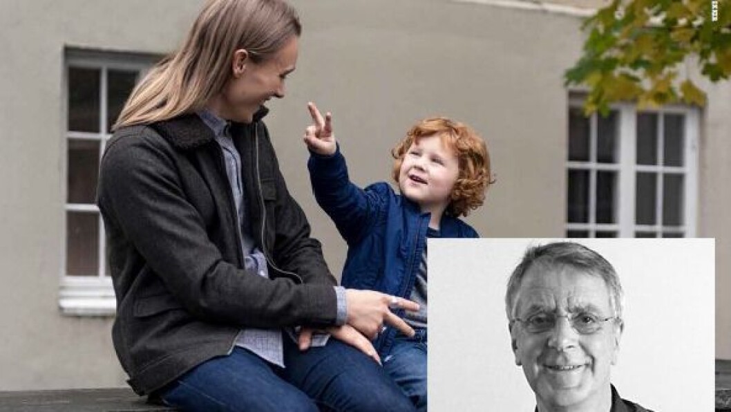 Det er denne annonsen som flere har reagert på. Hele teksten lyder; Vi leker ikke på jobb - Vi jobber med barn. Det er denne annonsen som flere har reagert på. Hele teksten lyder; Vi leker ikke på jobb - Vi jobber med barn.