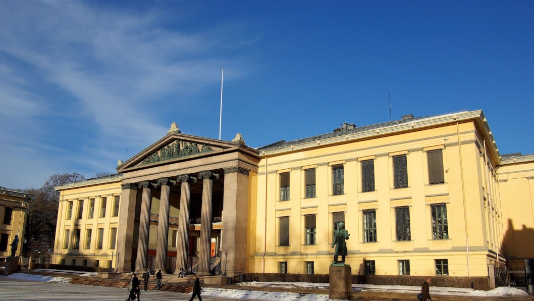 Universitetet i Oslo. Universitetet i Oslo.