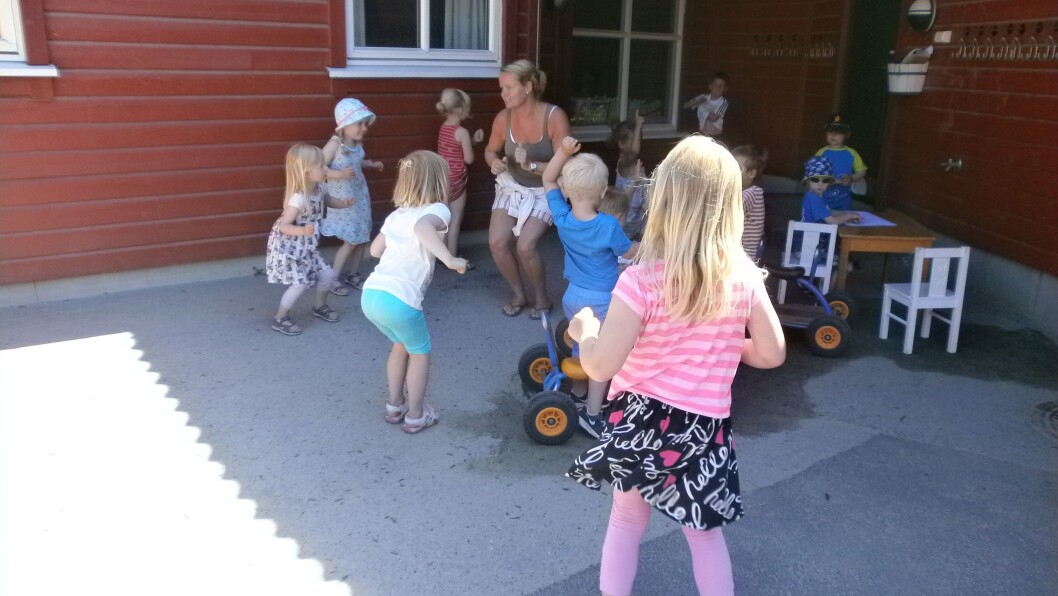 Sommerboogie i nydelig vær. Sommerboogie i nydelig vær.