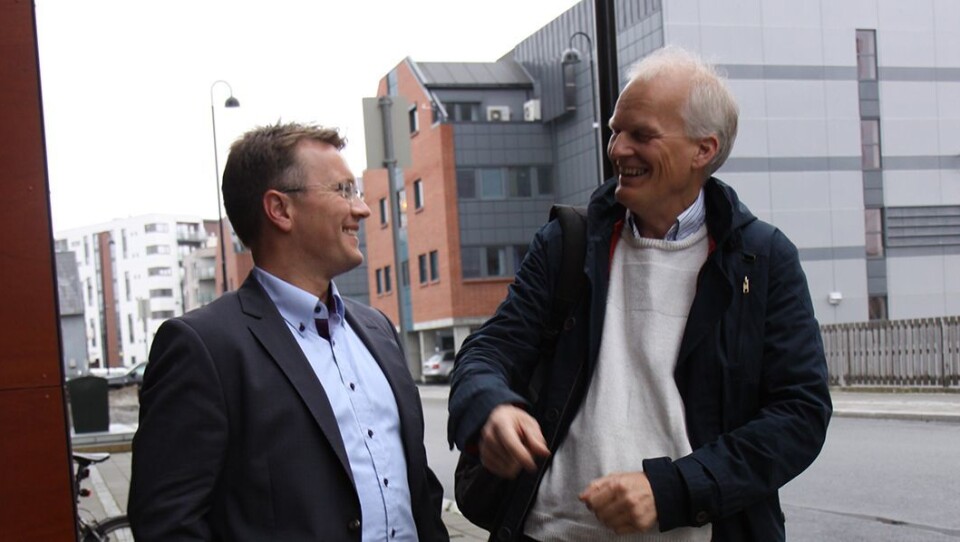 Samarbeid: Espen Rokkan fra PBL og Arne Fjalstad fra UiN er allerede i gang med å planlegge det som skal bli verdens beste ABLU.