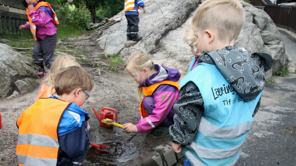I 2013 satte Kristiansand kommune i gang storsatsingen FLiK i alle kommunens barnehager og skoler. Hovedmålet er et inkluderende læringsmiljø for alle. Læringsverkstedet avdeling Gimlekollen er en av barnehagene som er med i FLiK.