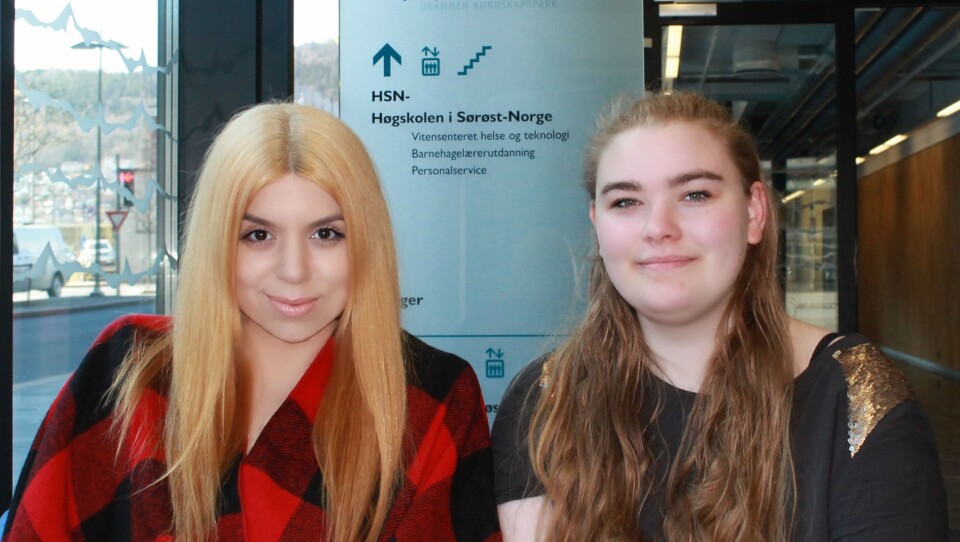 Nathalie Rabiah Butt og Othilie Wilhelmsen Solli er barnehagelærerstudenter ved Høgskolen i Sørøst-Norge.