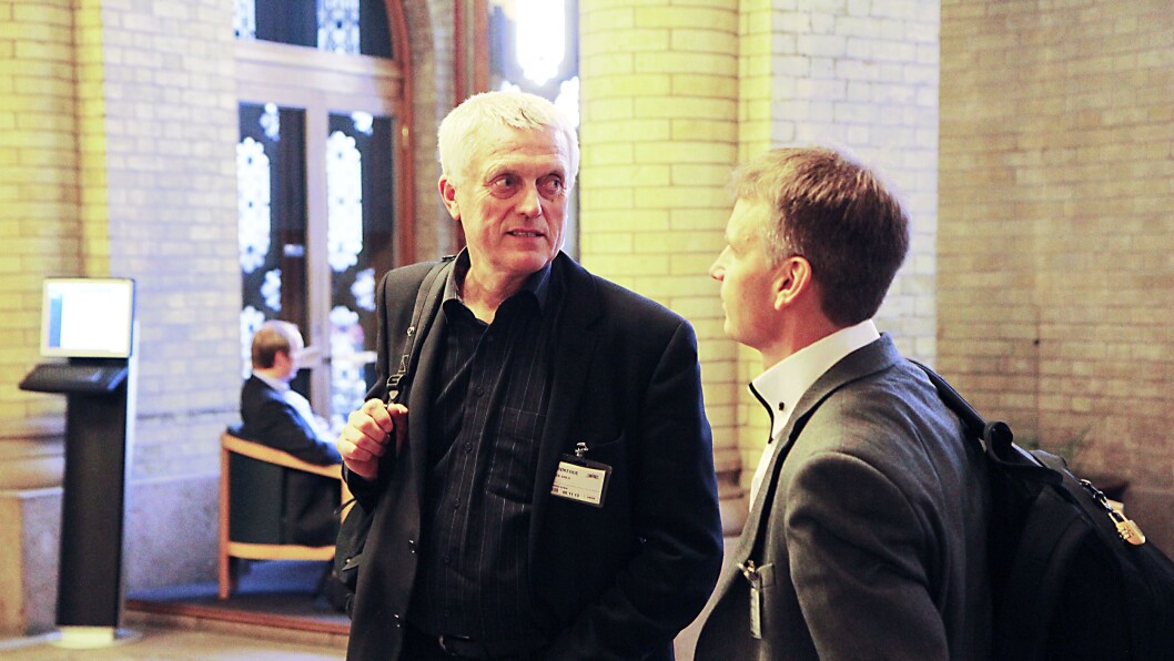 Administrerende direktør i PBL, Arild Olsen (t.v). Her med viseadministrerende direktør i PBL, Jørn-Tommy Schjeldrup. Administrerende direktør i PBL, Arild Olsen (t.v). Her med viseadministrerende direktør i PBL, Jørn-Tommy Schjeldrup.