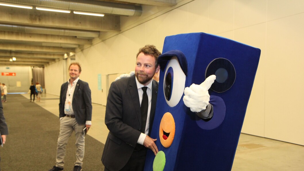 Kunnskapsminister Torbjørn Røe Isaksen på Barnehage 2016. Kunnskapsminister Torbjørn Røe Isaksen på Barnehage 2016.