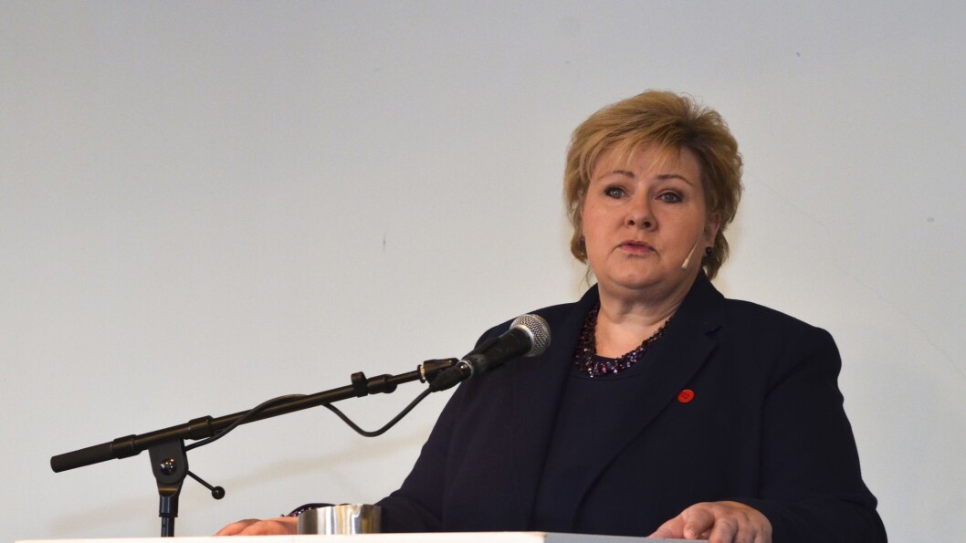 Statsminister Erna Solberg (H). Statsminister Erna Solberg (H).