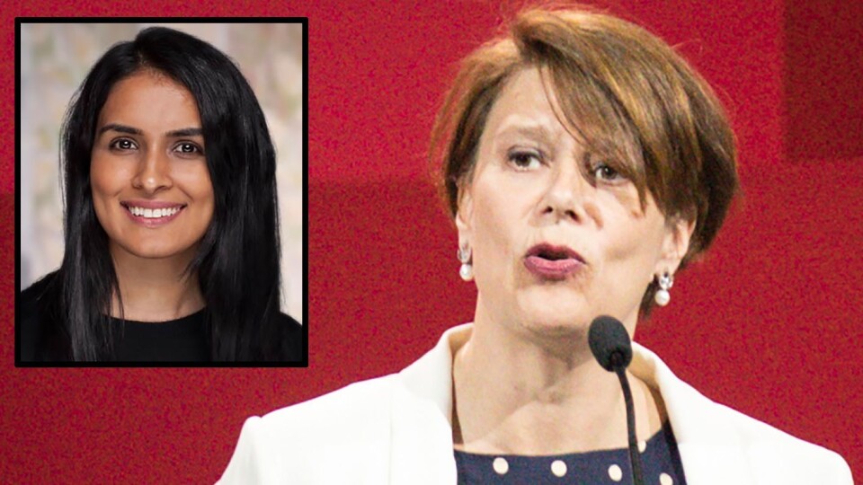Høyres Saida Begum (innfelt) stiller seg kritisk til regnestykkene og prioriteringene til byråd Tone Tellevik Dahl (Ap).