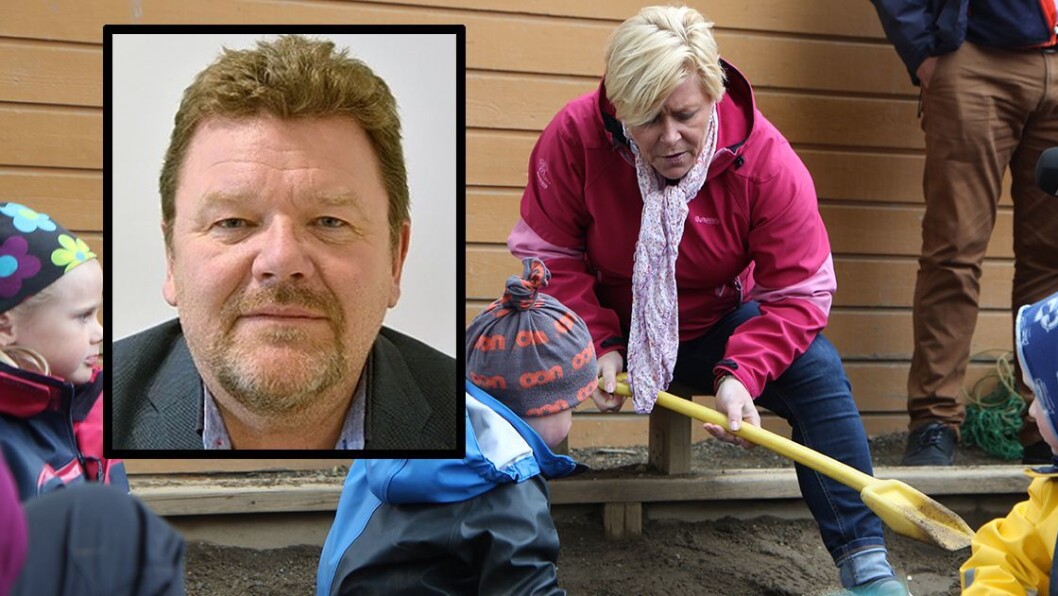 Øystein Djupedal (innfelt) var mannen som sammen med Siv Jensen fikk gjennomslag for barnehageforliket. Han mener likebehandlingen mellom offentlige og private barnehager har vært avgjørende for den norske barnehagesuksessen, og han advarer mot å rokke ved prinsippene i forliket nå som kvaliteten i barnehagene skal ytterligere opp. Øystein Djupedal (innfelt) var mannen som sammen med Siv Jensen fikk gjennomslag for barnehageforliket. Han mener likebehandlingen mellom offentlige og private barnehager har vært avgjørende for den norske barnehagesuksessen, og han advarer mot å rokke ved prinsippene i forliket nå som kvaliteten i barnehagene skal ytterligere opp.