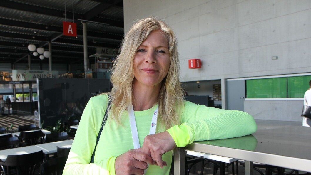 Styrer Lise Lauvik i Langøy friluftsbarnehage. Styrer Lise Lauvik i Langøy friluftsbarnehage.