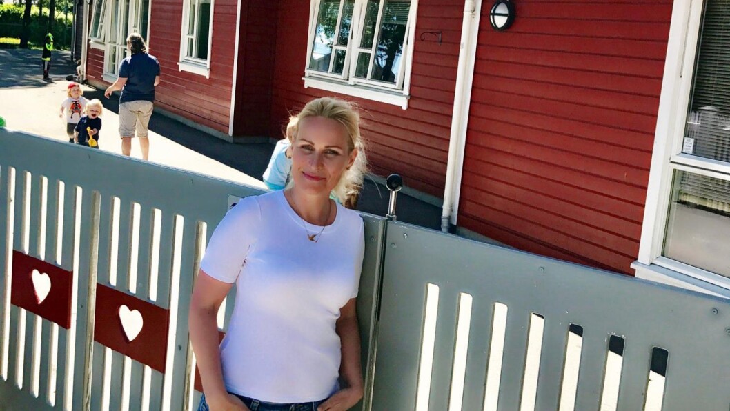 Daglig leder Tone Løyning Narvesen i Ekholt barnehage i Rygge. Daglig leder Tone Løyning Narvesen i Ekholt barnehage i Rygge.