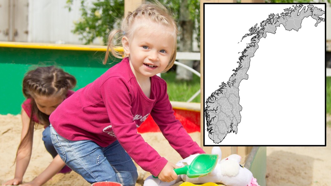 Lenger ned i artikkelen finner du hvordan foreldre i 135 norske kommuner har svart på spørsmålet om hvor fornøyd de totalt sett er med sin barnehage. Lenger ned i artikkelen finner du hvordan foreldre i 135 norske kommuner har svart på spørsmålet om hvor fornøyd de totalt sett er med sin barnehage.