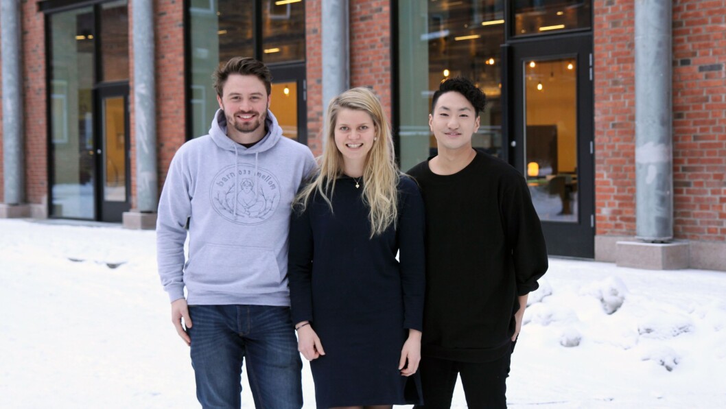 Fra venstre: Mattias Hjøllo Bernstrøm, Karen-Marie Skjæveland og Frank Aleksander Bræin. Fra venstre: Mattias Hjøllo Bernstrøm, Karen-Marie Skjæveland og Frank Aleksander Bræin.