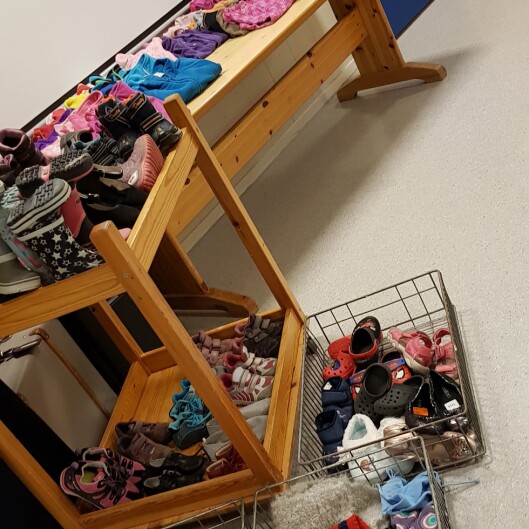 Hvem opplever ikke at sko eller støvler blir for små lenge før de er utslitt? Foto: Privat Hvem opplever ikke at sko eller støvler blir for små lenge før de er utslitt? Foto: Privat