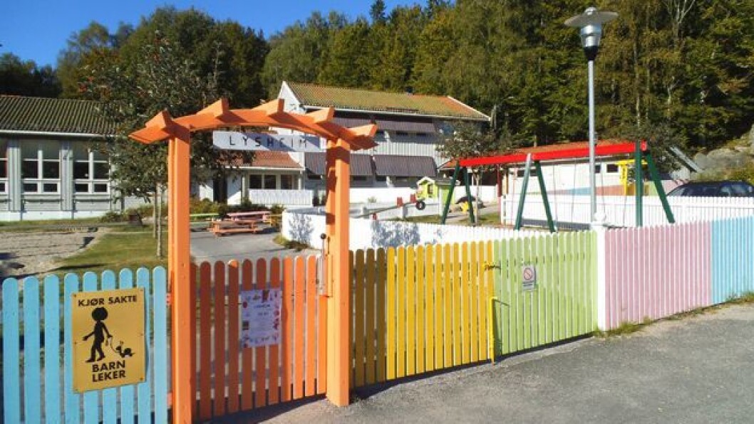 iFokus Lysheim barnehage er en av fire som Larvik kommune kan komme til å kjøpe. Foto: iFokus barnehagene AS iFokus Lysheim barnehage er en av fire som Larvik kommune kan komme til å kjøpe. Foto: iFokus barnehagene AS