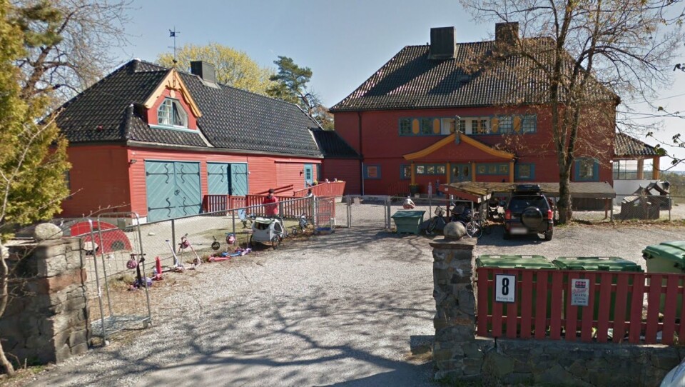 Saci barnehage holdt til i Husebyveien i Oslo. Foto: Googlemaps