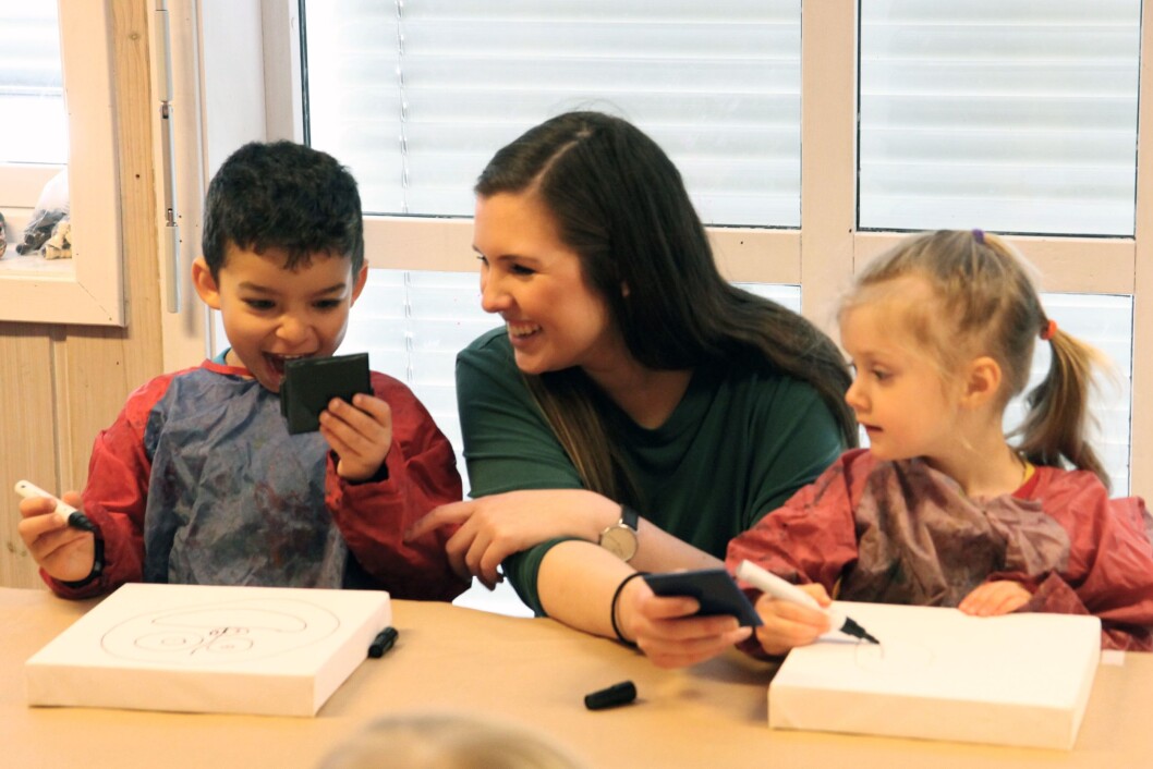 Pedagogisk leder Maren Løken. Pedagogisk leder Maren Løken.