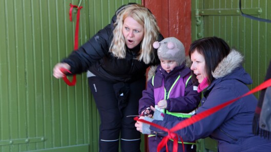 Wenche Høyforslett fra Fagforbundet og Karina Vertot fra Utdanningsforbundet. Wenche Høyforslett fra Fagforbundet og Karina Vertot fra Utdanningsforbundet.