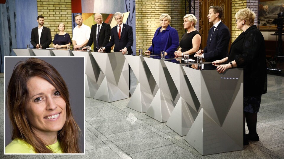 'Det er me vaksne som treng begynne å snakke og behandle kvarandre med respekt,' skriv dagleg lediar og medeigar Anette Lauareid Hovda i Småfolk barnehage i Etne. Foto: Privat/Stortinget