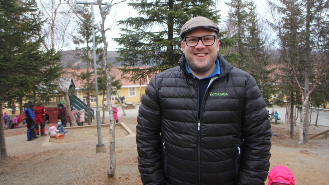 Pedagogisk leder Andreas H. Langfjell jobber i Norlandia Bjørneborgen barnehage i Bodø. Foto: Trine Jonassen (arkiv) Pedagogisk leder Andreas H. Langfjell jobber i Norlandia Bjørneborgen barnehage i Bodø. Foto: Trine Jonassen (arkiv)