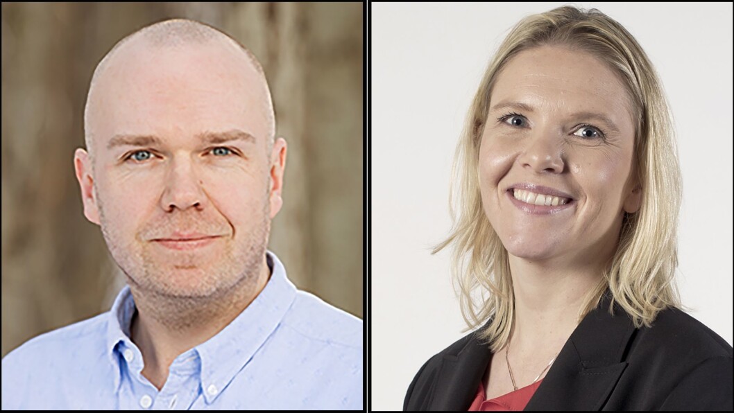 Førsteamanuensis Kris Kalkman ved Dronning Mauds Minne Høgskole for barnehagelærerutdanning og tidligere justisminister Sylvi Listhaug (Frp). Førsteamanuensis Kris Kalkman ved Dronning Mauds Minne Høgskole for barnehagelærerutdanning og tidligere justisminister Sylvi Listhaug (Frp).