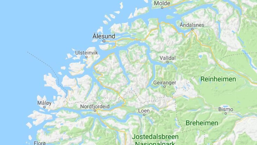 Den siktede barnehageassistenten kommer fra Sunnmøre. Foto: Googlemaps Den siktede barnehageassistenten kommer fra Sunnmøre. Foto: Googlemaps