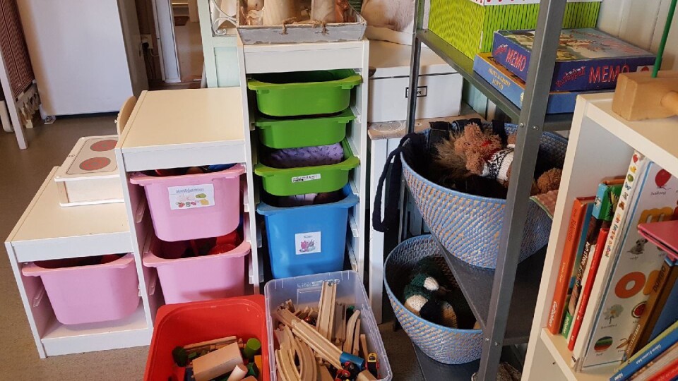 Barnehagen mener at den kan tilbakevise eller forklare de vesentligste punktene etter kommunens tilsyn. Blant annet punktet om lite leker. Foto: privat