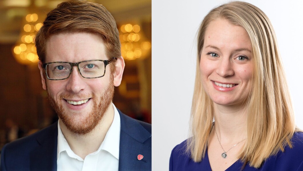 Martin Henriksen (Ap) hevder at bemanningsnormen er dårlig utredet. Statssekretær Rikke Høistad Sjøberg (H) hevder at Henriksen ønsker å så tvil om gjennomføringen av et tiltak som også de rødgrønne tok til orde for. Foto: Bernt Sønvisen (Ap)/regjeringen.no Martin Henriksen (Ap) hevder at bemanningsnormen er dårlig utredet. Statssekretær Rikke Høistad Sjøberg (H) hevder at Henriksen ønsker å så tvil om gjennomføringen av et tiltak som også de rødgrønne tok til orde for. Foto: Bernt Sønvisen (Ap)/regjeringen.no