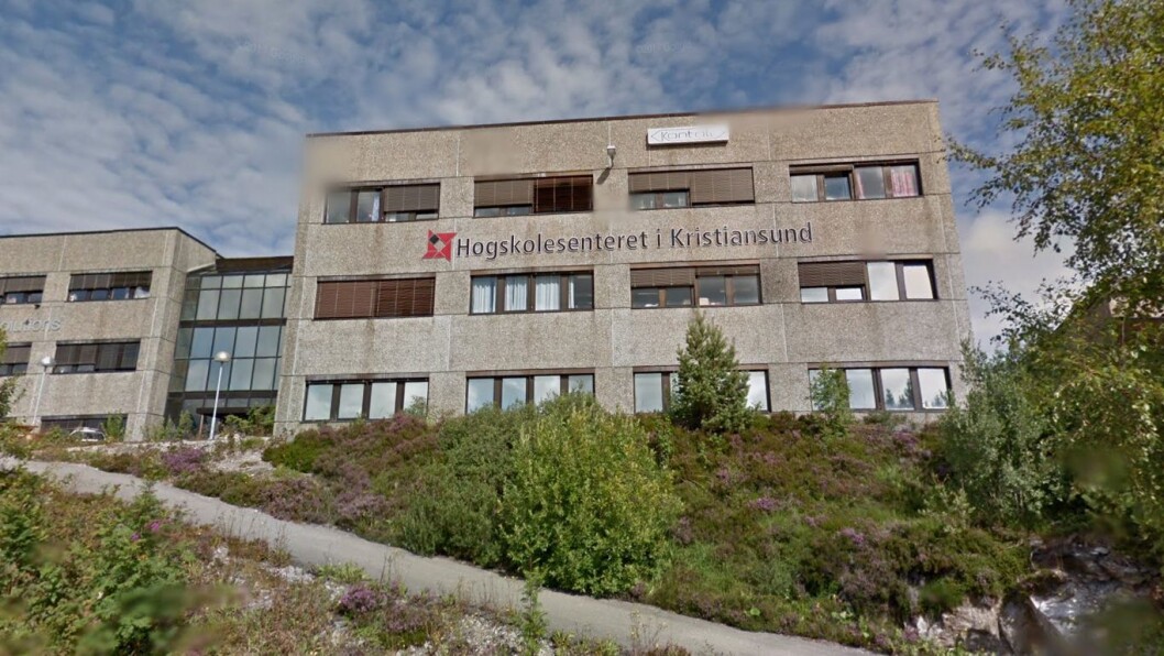 Dersom alt går slik samarbeidspartnerne håper, kan det bli barnehagelærerutdanning i regi av DMMH og Høgskolen i Molde ved Høgskolensenteret i Kristiansund fra neste år. Foto: Googlemaps Dersom alt går slik samarbeidspartnerne håper, kan det bli barnehagelærerutdanning i regi av DMMH og Høgskolen i Molde ved Høgskolensenteret i Kristiansund fra neste år. Foto: Googlemaps