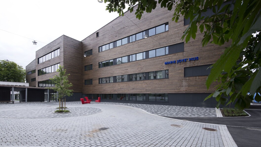 Barne- og ungdomsklinikken ved Haukeland Universitetssjukehus ligger i Marie Joy's hus. Foto: Katrine Sunde Barne- og ungdomsklinikken ved Haukeland Universitetssjukehus ligger i Marie Joy's hus. Foto: Katrine Sunde