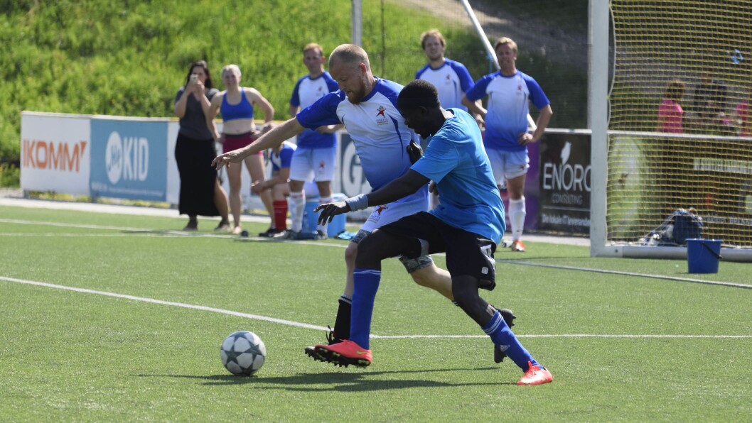 Til sammen 21 barnehager var med på årets Faaberg Mykid Barnehage-NM i fotball. Til sammen 21 barnehager var med på årets Faaberg Mykid Barnehage-NM i fotball.