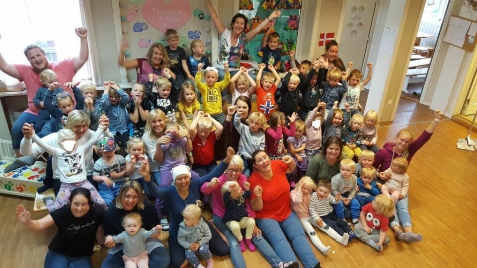 Læringsvekstedet Grandehagen Barnehage i Arendal er en av fem finalister som kan vinne tittelen «Årets barnehage 2018».