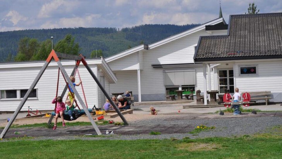 Mo barnehage er en av to som legges ned når Nord-Odal kommune etter planen åpner en ny og stor barnehage i 2020. Foto: Nord-Odal kommune