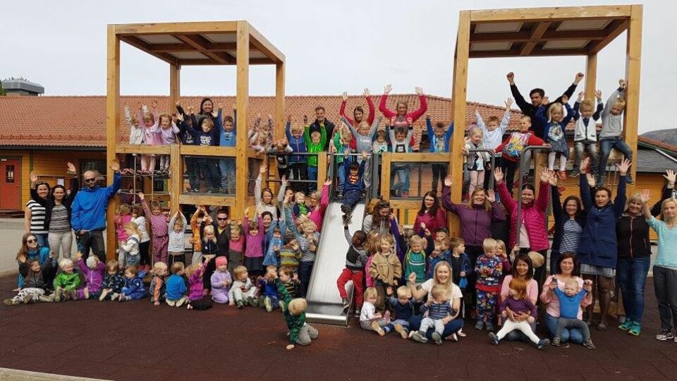 Prestelva barnehage på Sortland er en av fem finalister som kan vinne tittelen «Årets barnehage 2018».