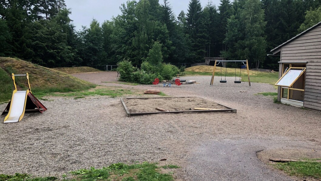 Tuften barnehage ligger i Stokke i Sandefjord kommune. Foto: Zev de Vreught Tuften barnehage ligger i Stokke i Sandefjord kommune. Foto: Zev de Vreught