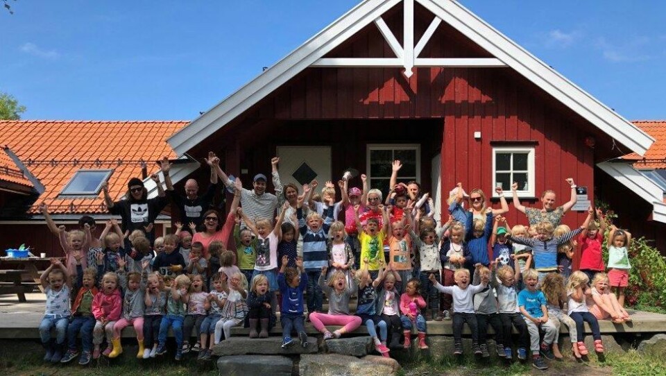 Tronvik gårdsbarnehage er en av fem finalister som kan vinne tittelen «Årets barnehage 2018».