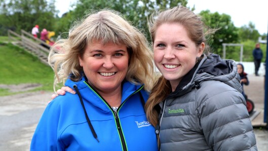 Lill-Merethe Sveggen (til venstre) og Birgitte Nordby. Lill-Merethe Sveggen (til venstre) og Birgitte Nordby.